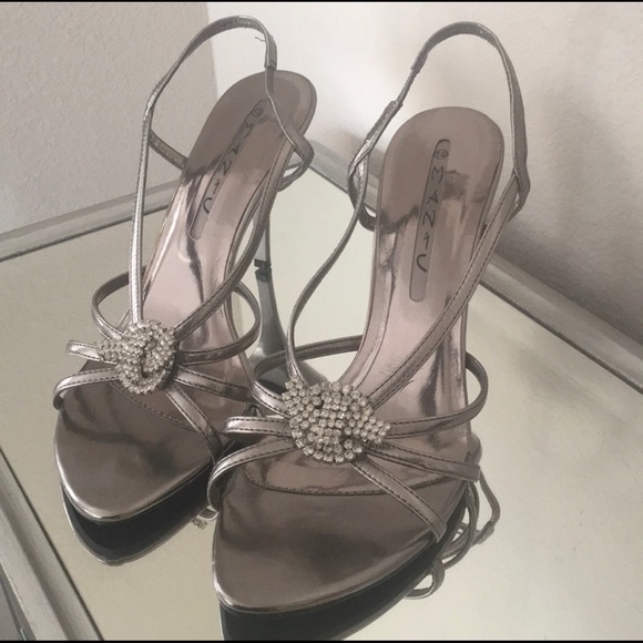 Brand New Beautiful Strappy Heels - Picture 1 of 5